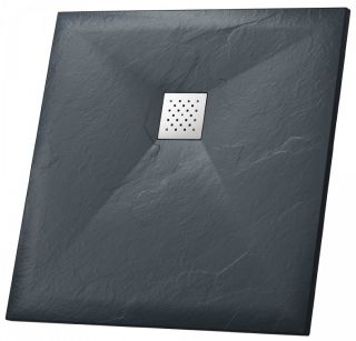 Душевой поддон Grossman Strong GR-S29090Q 90x90см графит